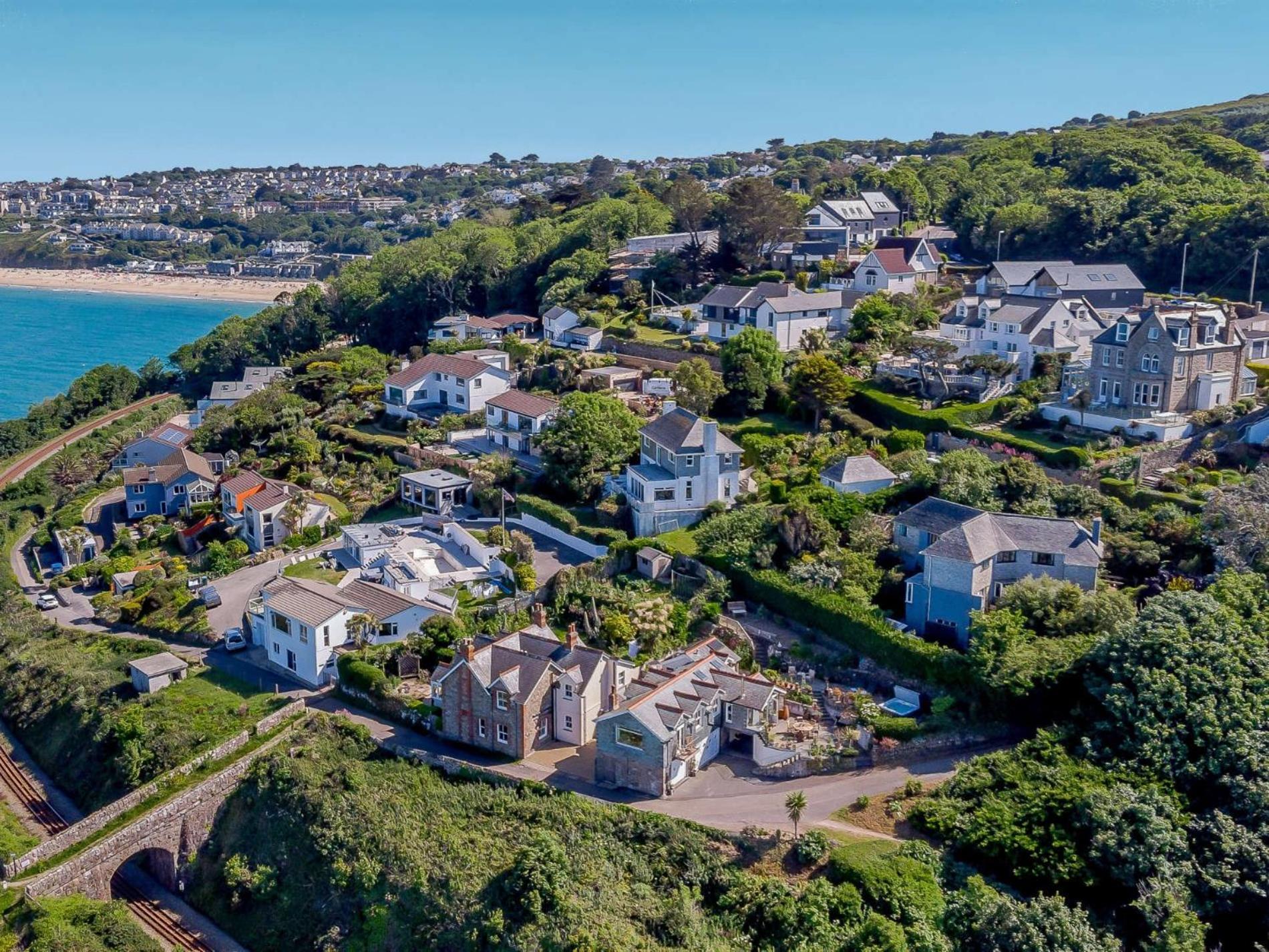 3 Bed In St Ives 86718 Villa Carbis Bay Bagian luar foto